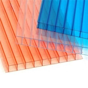 Multiwall polycarbonate sheets for roofing